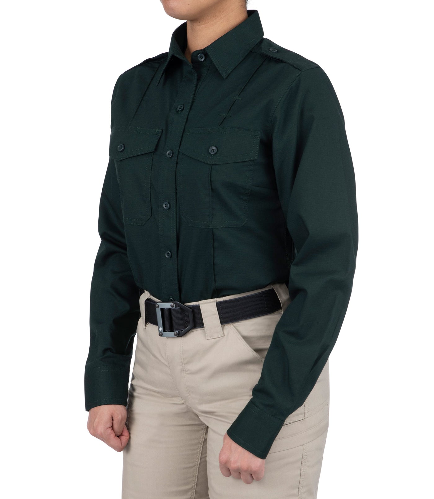 Women's PRO DUTY™ Uniform Shirt - Spruce Green