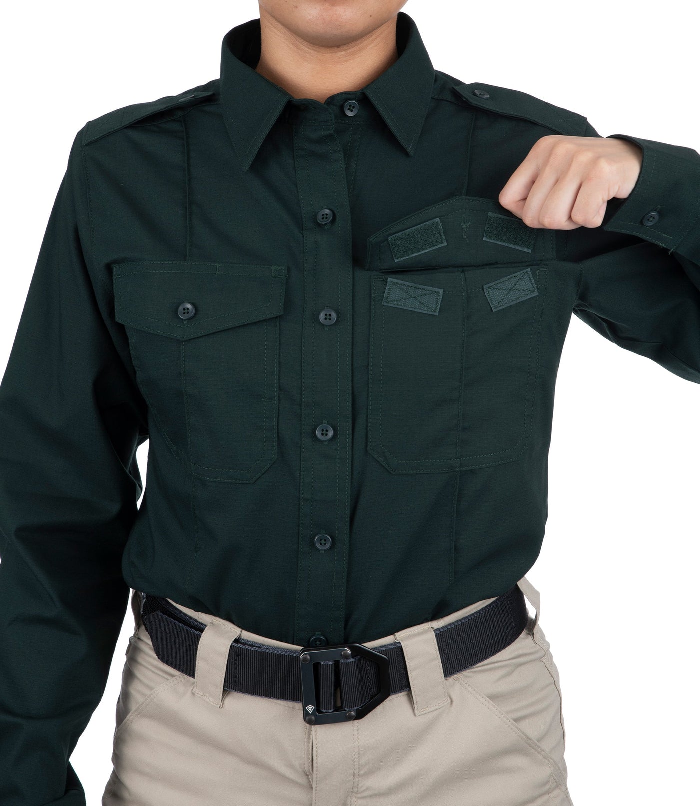 Women's PRO DUTY™ Uniform Shirt - Spruce Green