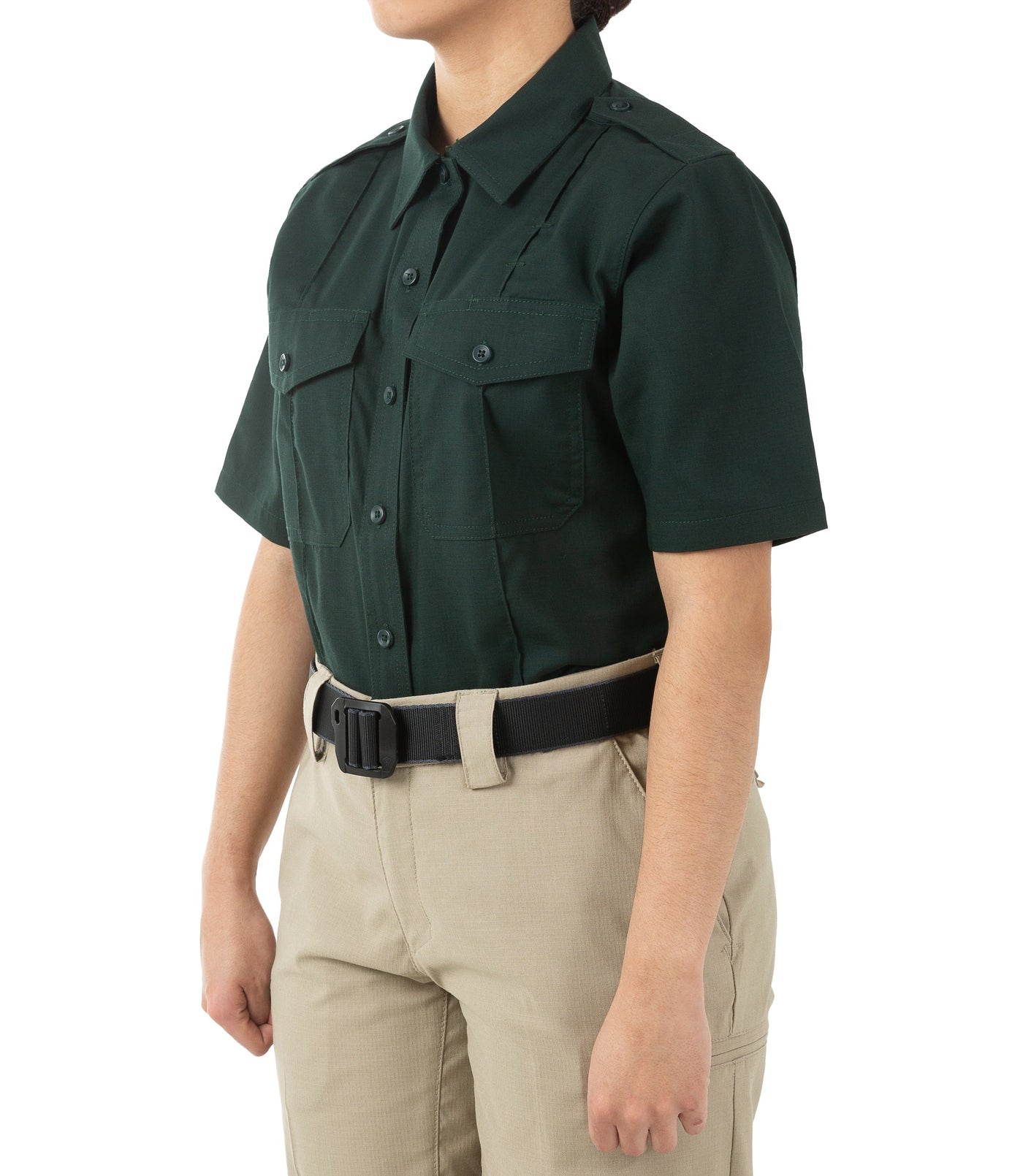 Women's PRO DUTY™ Uniform Short Sleeve Shirt - Spruce Green