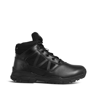 360 Degree View of Men's 5" Urban Operator Mid in Black