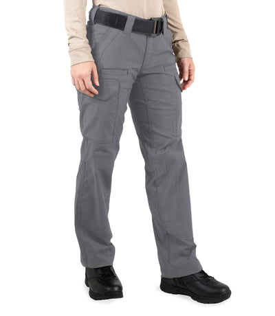 Side of Women's V2 Tactical Pants in Wolf Grey