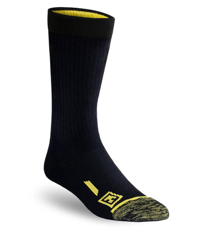 Side of 9” Duty Sock 3-Pack in Black